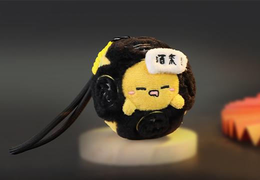 骰子毛绒挂件定制