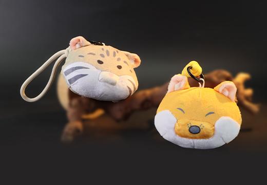 猫咪毛绒钥匙扣挂件定制