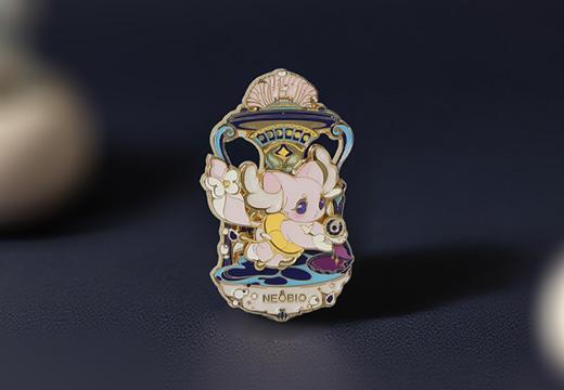 企业金属珠光漆冰箱贴定制