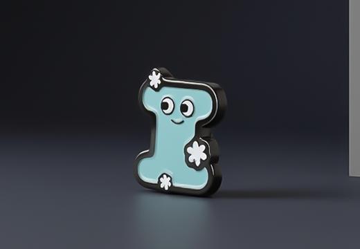 卡通金属珐琅徽章定制