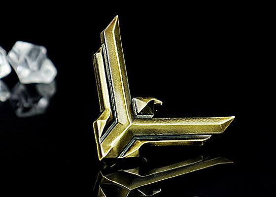 沙丘文创锌合金徽章定制