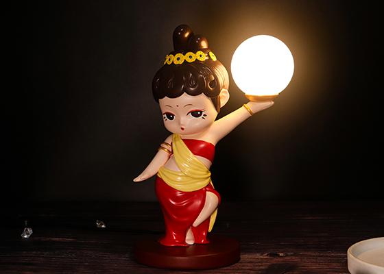 敦煌小夜灯家居树脂摆件定制