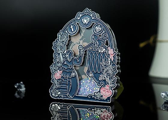 文创流沙金属冰箱贴定制