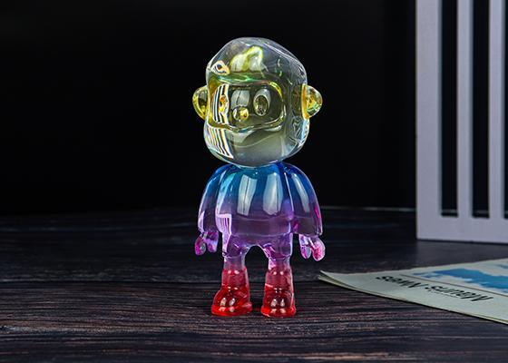 铂晶透明树脂公仔摆件定制