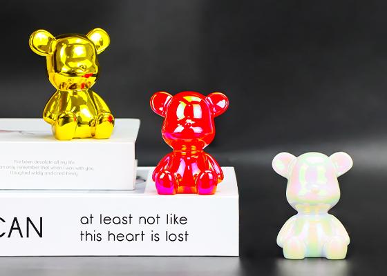 小熊公仔树脂摆件定制