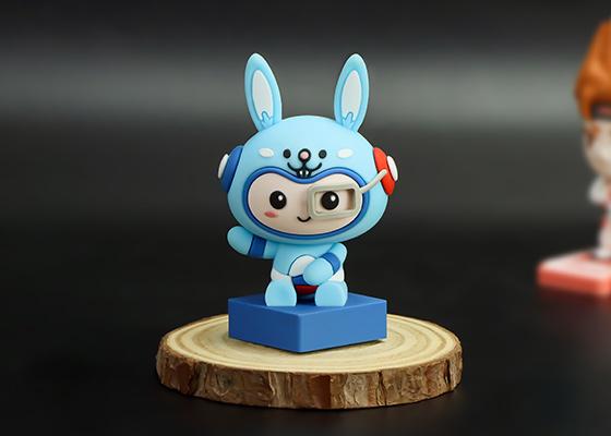 兔子软胶公仔盲盒摆件定制