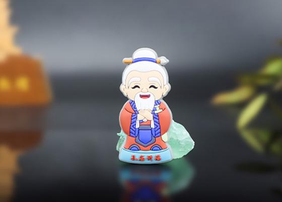 孔庙祈福软胶冰箱贴定制