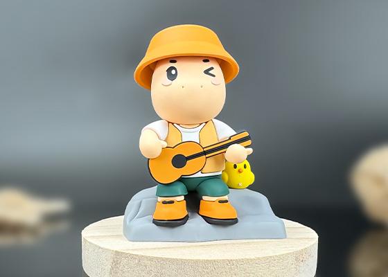 软胶盲盒公仔摆件定制