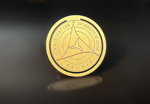 高校黄铜金属书签定制