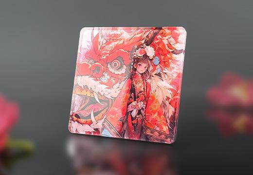 卡通动漫亚克力冰箱贴定制