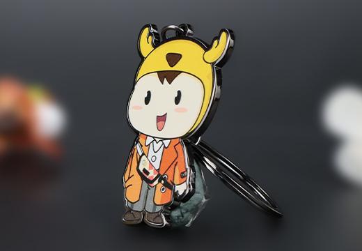 卡通动漫金属钥匙扣定制