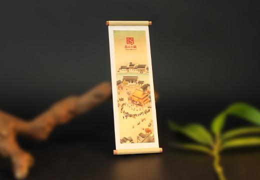 景区纸质卷轴冰箱贴定制