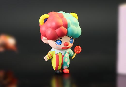 小丑软胶公仔摆件定制