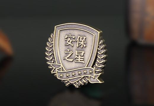 电镀企业金属徽章定制