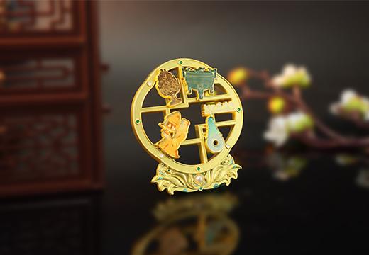 镂空窗格金属冰箱贴定制