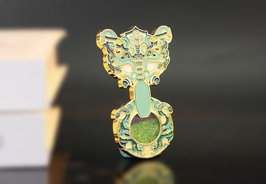 辅首夜光流沙冰箱贴定制