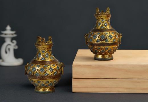 铜壶树脂冰箱贴定制