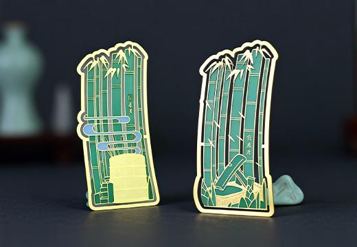 竹子金属书签套装定制