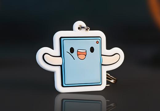 企业软胶钥匙扣挂件定制