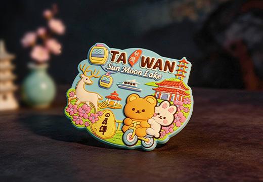 城市景区软胶冰箱贴定制