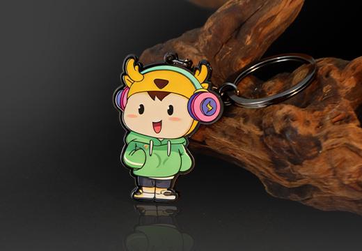 企业金属印刷钥匙扣定制