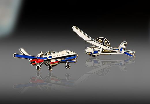 航空珐琅金属徽章定制