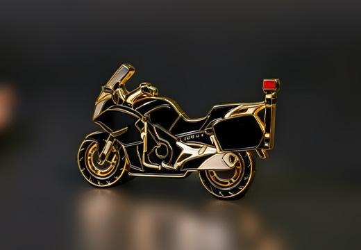 摩托金属冰箱贴定制